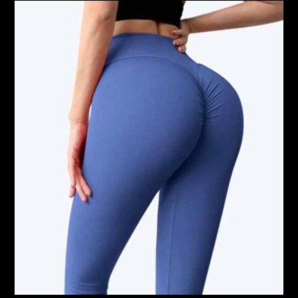 Hot Women Butt Lift Pants High Waist Yoga Compression Leggings Scrunch Trousers - Picture 3 of 6